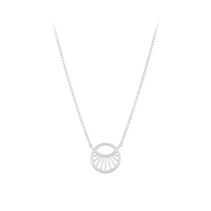 Pernille Corydon - Kleine Daylight-Halskette in Silber