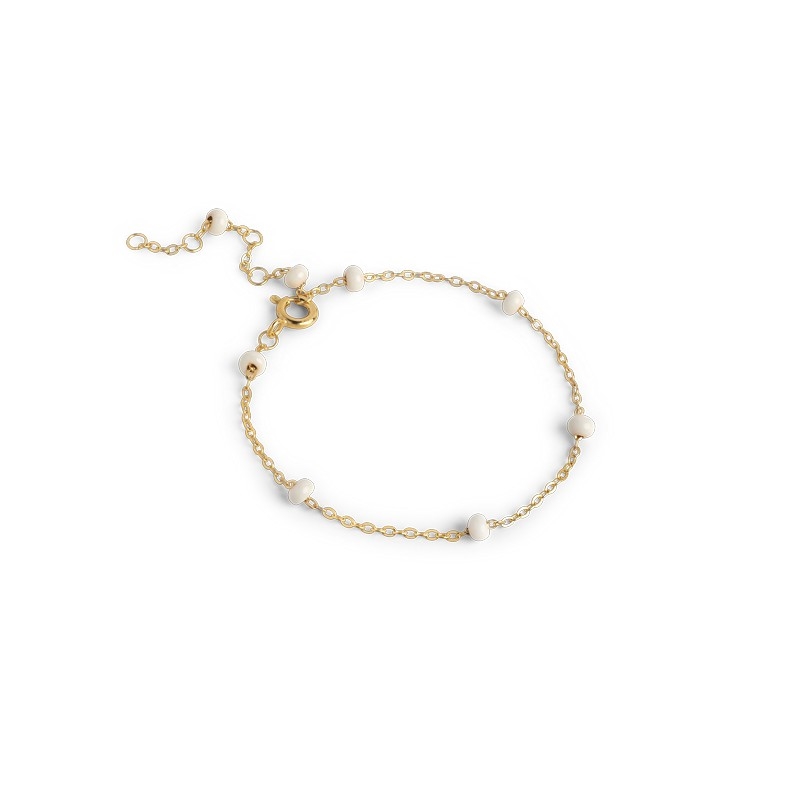 Enamel - Lola MARINE Ohrringe in vergoldete silber