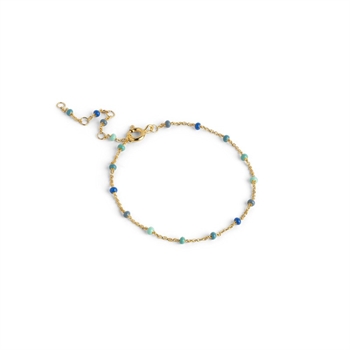 Lola Atlantic armband in vergoldete silber von Enamel