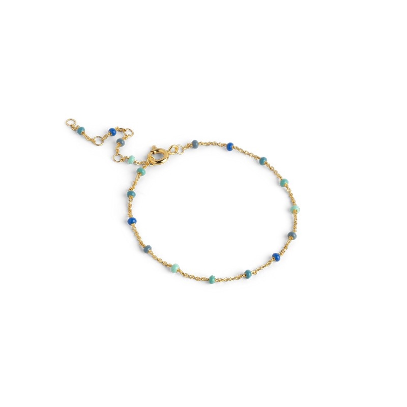 Lola Atlantic armband in vergoldete silber von Enamel