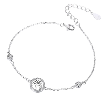 ByBirch - Armband in silber mit Baum des Lebens