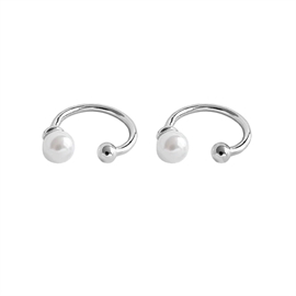 ByBirch - Ohrringe aus Sterlingsilber mit Perle | BB11030