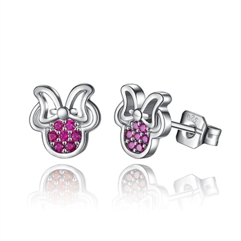 ByBirch - Baum des Lebens Ohrringe mit zirkonia in Sterling silber