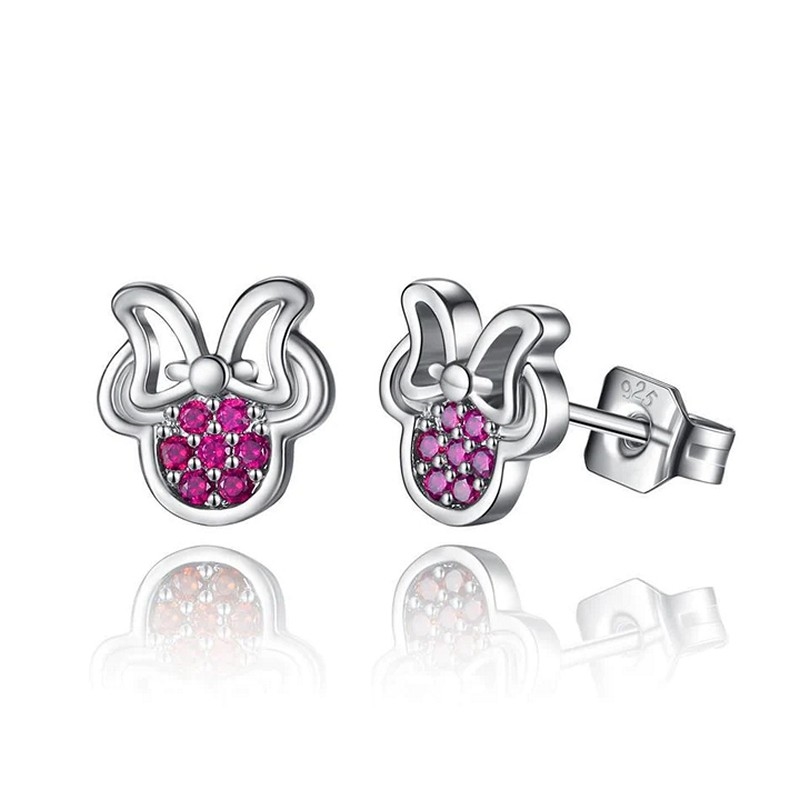 ByBirch - Baum des Lebens Ohrringe mit zirkonia in Sterling silber