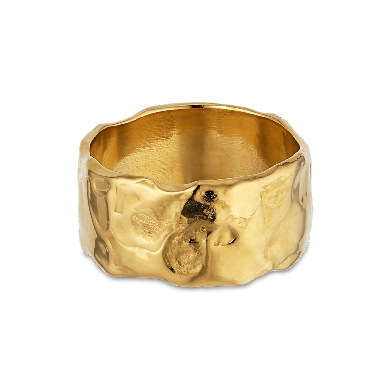 Jane Kønig Bruised Heart vergoldeter ring  - BHR-SS23-G