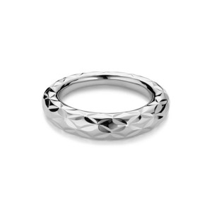 Jane Kønig - BIG Impression Ring in Silber**