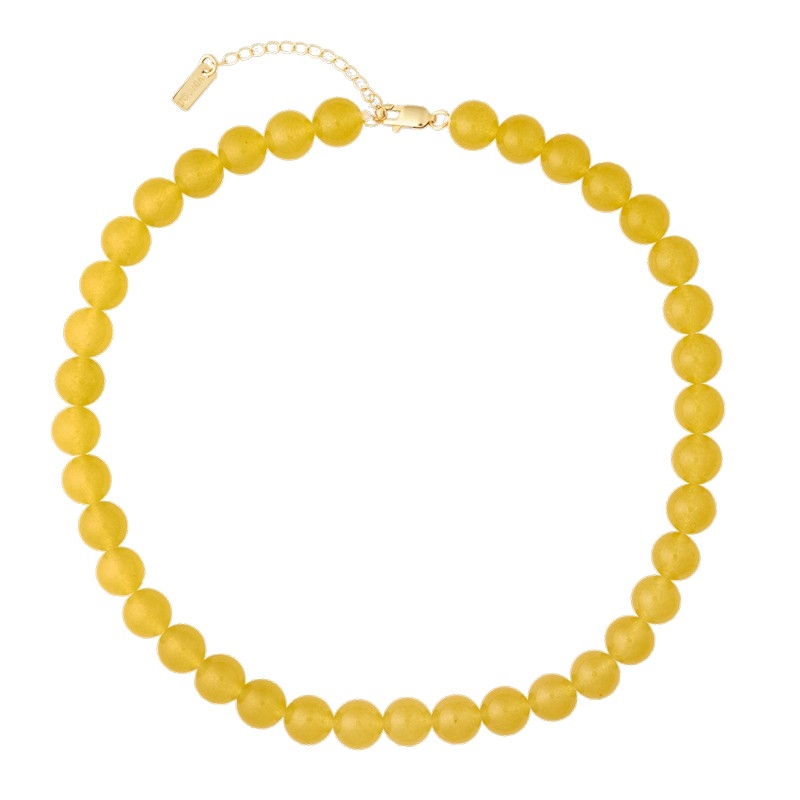Die wunderschöne Chunky Honey Perlenkette von House of Vincent