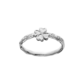 Maanesten - Clover Ring aus Sterlingsilber