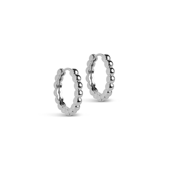 Large Hoops in silber aus Enamel E403S