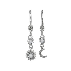 Ember Ohrringe in silber von Maanesten | 9731c