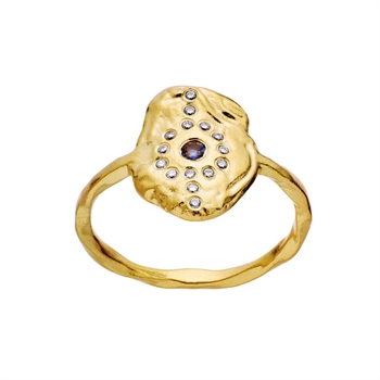 Maanesten - Enya vergoldeter ring  4806a