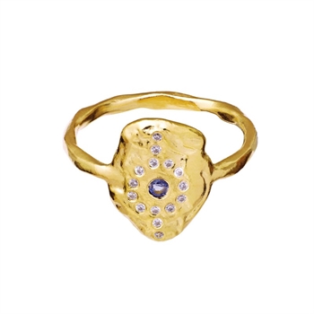 Maanesten - Enya vergoldeter ring  4806a