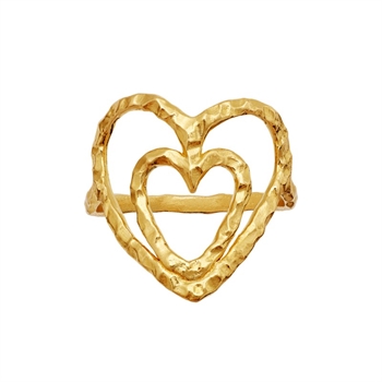 Maanesten Felicity Ring aus 18 Karat Vergoldet Silber