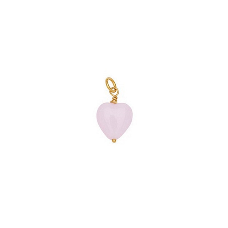 Pico Copenhagen French Heart Anhänger in soft rose