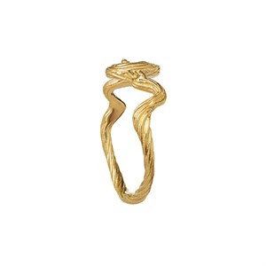 Freya Ring aus vergoldetem silber von Maanesten | 4768a