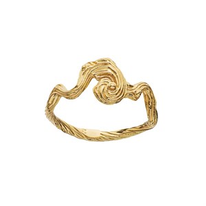 Freya Ring aus vergoldetem silber von Maanesten | 4768a