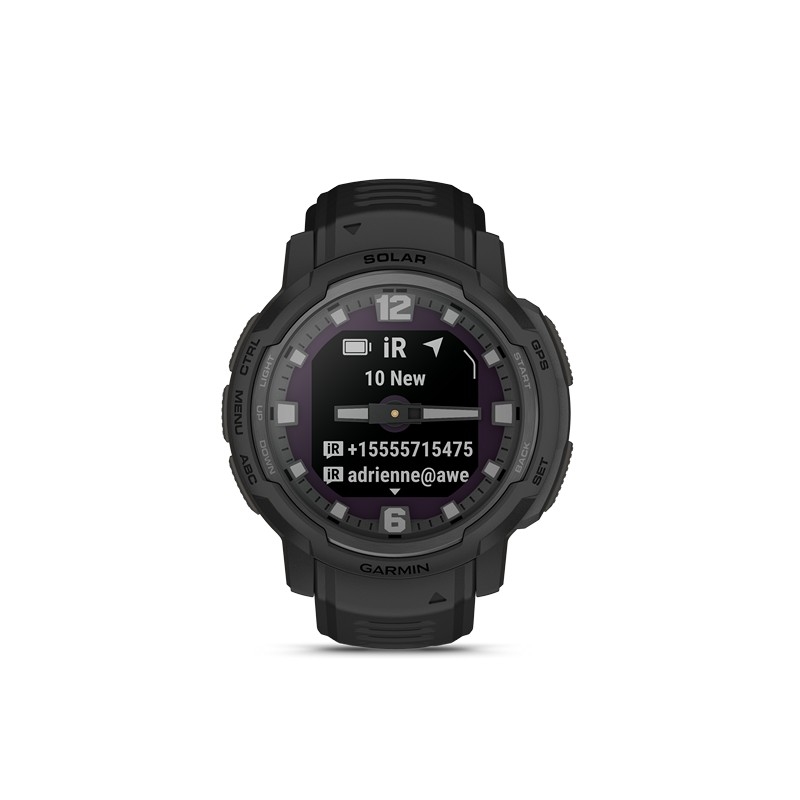 GARMIN Instinct Crossover Solarschwarz 010-02730-00