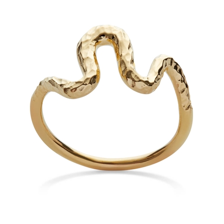 Maanesten - Jenna ring aus vergoldetem silber 4324a