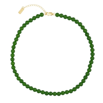 Die kleine grüne Perlenkette von House of Vincent