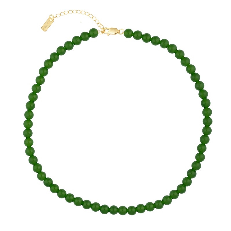 Die kleine grüne Perlenkette von House of Vincent