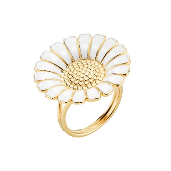 Dieser elegante Marguerit-Ring von Lund Copenhagen 25 mm