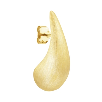 Mega Orbis Drop Stud in vergoldete silber von Jane Kønig