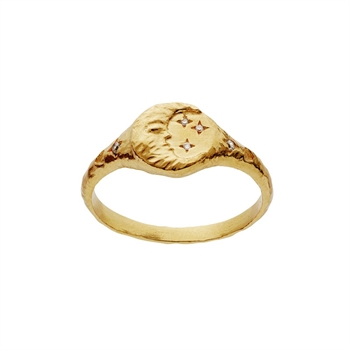 Maanesten - Frida vergoldeter Ring
