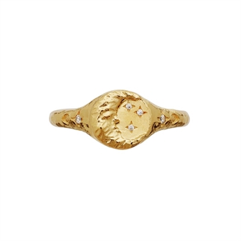 Maanesten - Frida vergoldeter Ring