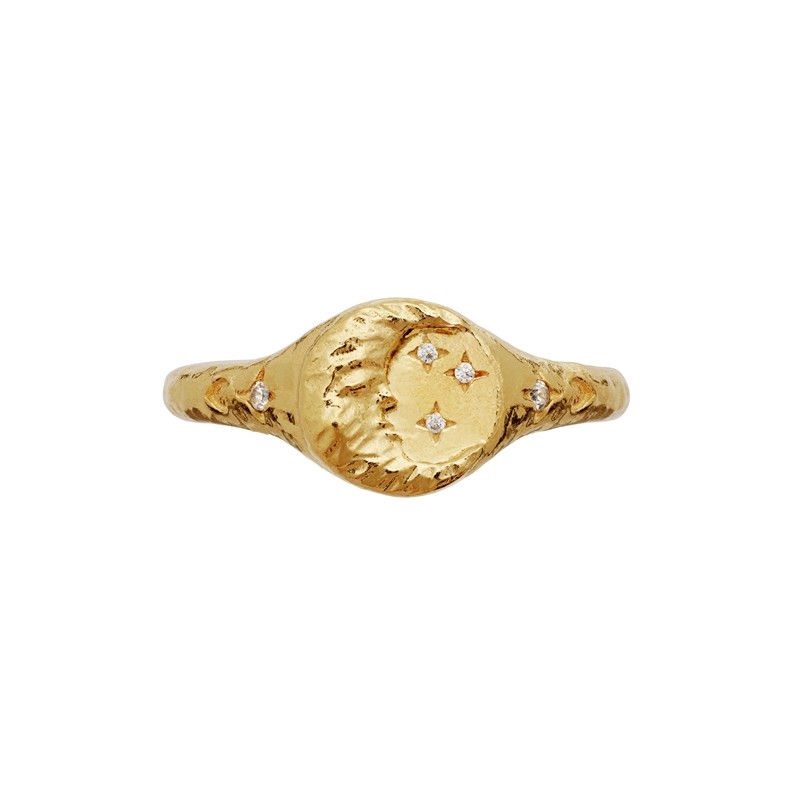 Maanesten - Frida vergoldeter Ring
