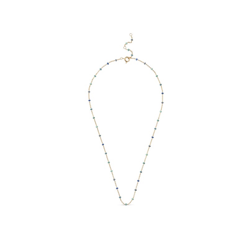 Lola Atlantic Halskette in vergoldete silber von Enamel