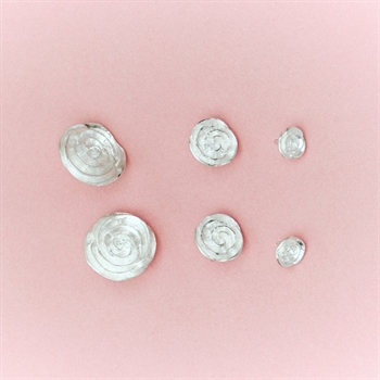 Pernille Corydon - Small Rose Ohrstecker in Silber