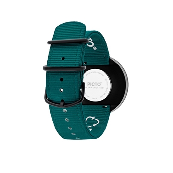 Picto - Ocean Green Zifferblatt und Armband R44001-R004