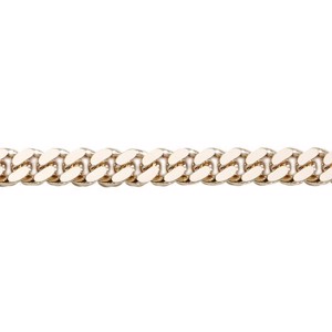 Panser facet Halskette aus 8 Karat Gold. SPARE 15%