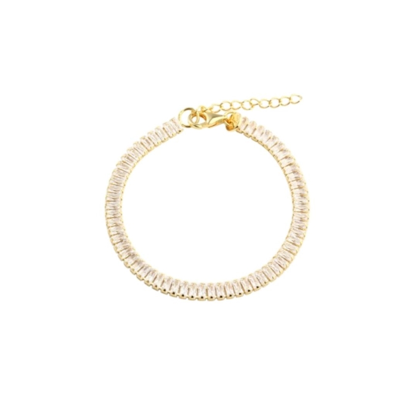 Aqua Dulce - Rhumba Pearl Bracelet in vergoldetem Silber