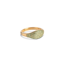 Sparkling Mary vergoldeter ring  von Enamel Cph | R72G