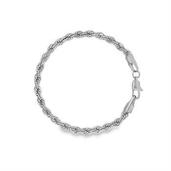 Cordel Armband aus Stahl in 5 mm von Rico's