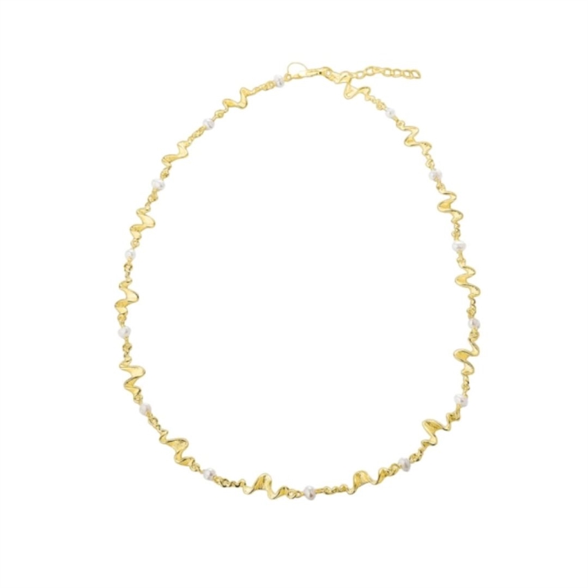 Aqua Dulce - Rhumba Pearl Bracelet in vergoldetem Silber