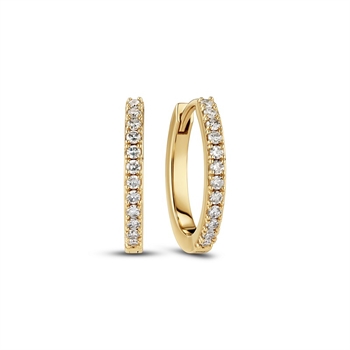 Alba Diamant Ohrringe in 14 kt Gold m. 0,24 ct Lab-grown
