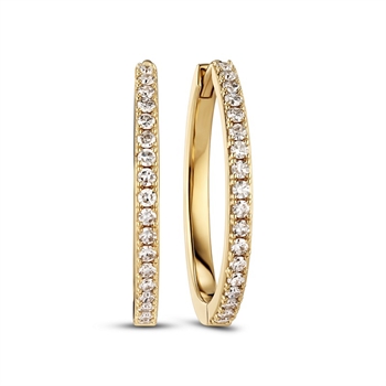 Alba Diamant Ohrringe 0,36 ct in 14 kt Gold – Sif Jakobs