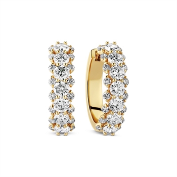 Fior Medio Diamant Ohrringe in 14 kt Gold – Sif Jakobs