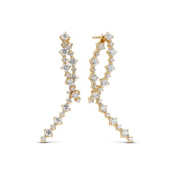 Brina Lungo Ohrringe in 14 kt Gold m 2,47ct Sif Jakobs