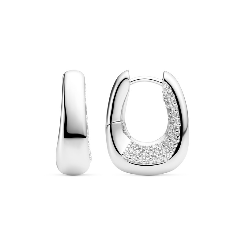 Kleine Borsa Ohrringe in Sterlingsilber von Sif Jakobs