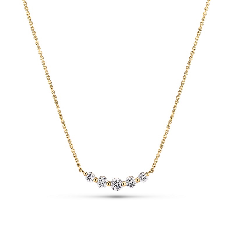 Tiara Diamant Halskette 0,37 ct in 14 kt Gold Sif Jakobs