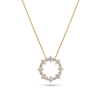 Sif Jakobs - Brina Diamant Halskette in 14 kt Gold