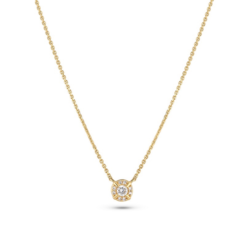 Rome Diamant Halskette 0,09 ct in 14 kt Gold Sif Jakobs