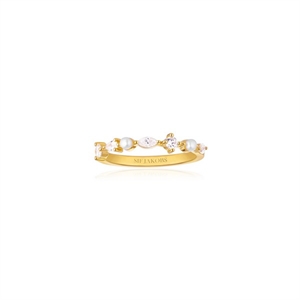 Adria vergoldeter ring  von Sif Jakobs SJ-R12260-PCZ-YG