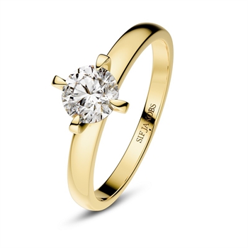 Venice Diamantring 0,50 ct in 14 kt Gold – Sif Jakobs