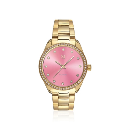 VALERIA Uhr von Sif Jakobs mit Pink SJ-W2304-CZ-YG