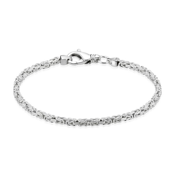 Armband aus 925er Silber 23 cm-2,80mm