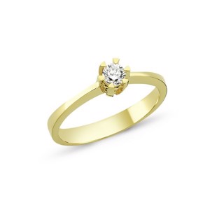 STAR Ring, 14 kt Gold mit 6 Griffen - L1964rg